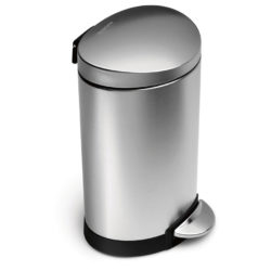 Simplehuman Semi-Round Pedal Bin – 6 Litre